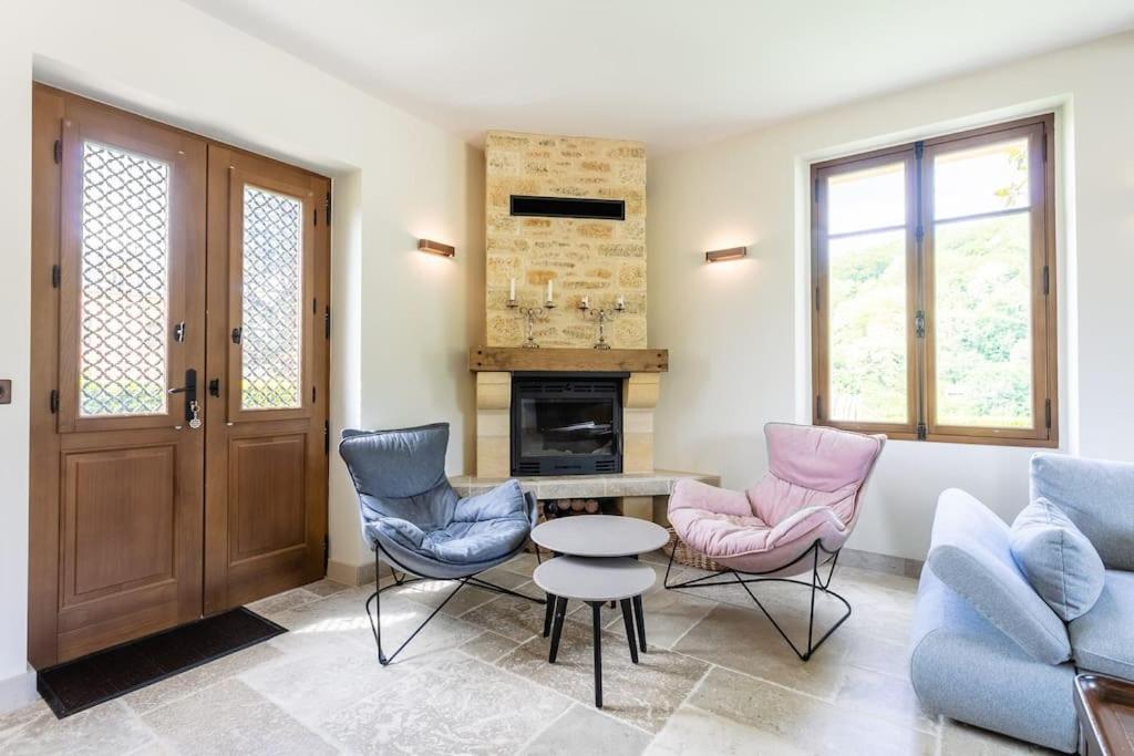 Villa Guardian House Of Chateau Monteil With Heated Pool And Jacuzzi Calviac-en-Perigord Exterior foto