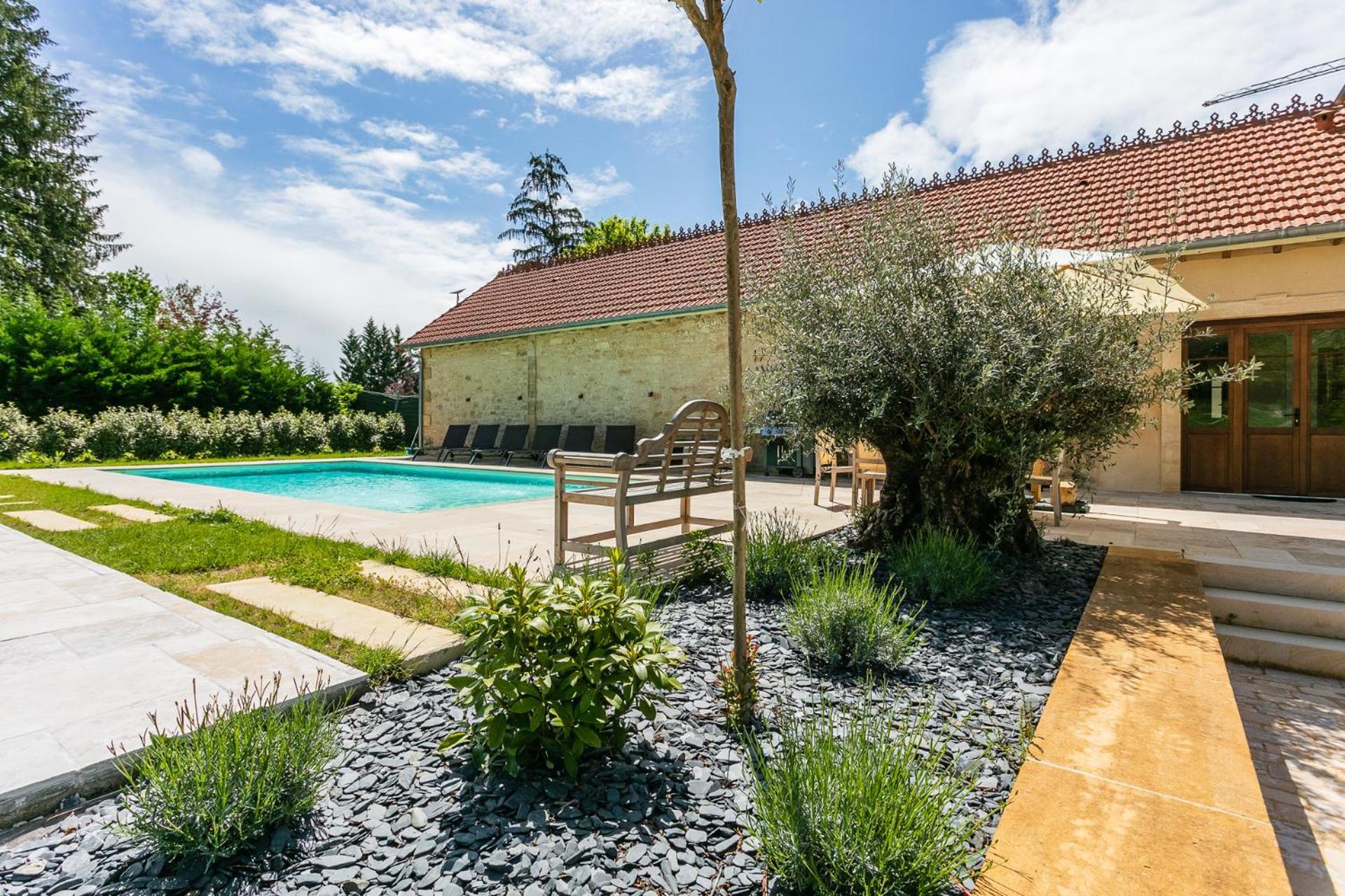 Villa Guardian House Of Chateau Monteil With Heated Pool And Jacuzzi Calviac-en-Perigord Exterior foto